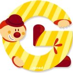 Janod clown letter - letter g