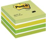 Memoblok kubus 3m post-it 2028b 76x76mm aqua blauw - Afbeelding 3