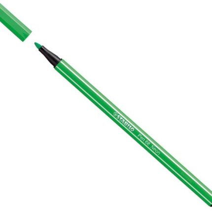 Viltstift stabilo pen 68/033 m neon groen
