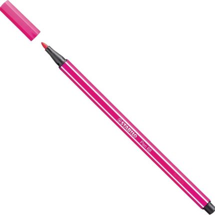 Viltstift stabilo pen 68/50 m donkerrood