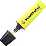 Stabilo boss original markeerstift. geel