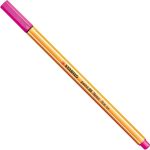 Fineliner stabilo point 88/056 f neon roze