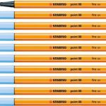 Fineliner stabilo point 88/11 f ijsblauw