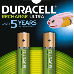 Duracell recharge ultra 2xaa 2500mah