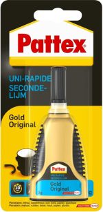 Secondenlijm pattex gold original 3gr