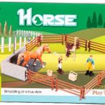Horse weide met wasbox