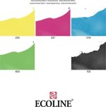 Inkt talens ecoline met pipet primary set ass - Afbeelding 2