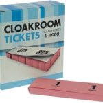 Garderobe blok roze (1-1000)