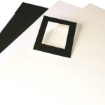 Passe part.ktn.50x70 zwart