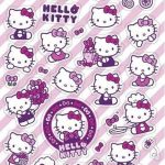 Stickervel twinkle hello kitty