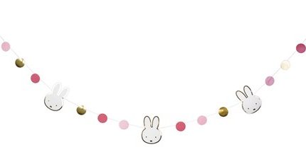 Figurenslinger nijntje baby roze 3m