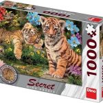 Dino puzzel – tijgers met verborgen geheimen – 1000 stukjes