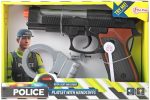 Police politie pistool met l-g mt handboeien met