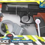 Police politie pistool met l-g mt handboeien met