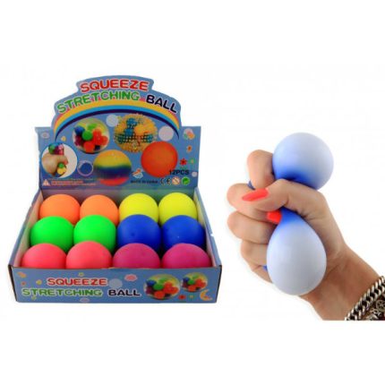 Squeeze bal 7 cm. neon 9404