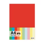 Papier a4 110gr 100 vel - rood