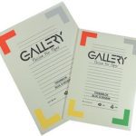 Gallery tekenblok, houtvrij papier, 120 g/m², ft 27 x 36 cm,