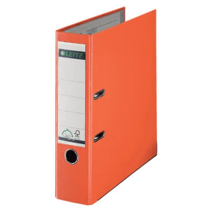 Ordner Leitz 1010 80mm pp A4 oranje