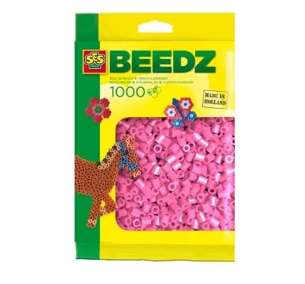 SES Strijkkralen 1000 roze
