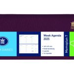 Agenda Ryam Memoplan 7 Suprema 7dagen/2pagina's landscape bordeau