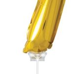 FOIL BALLOON ""7"" GOLD 40 CM