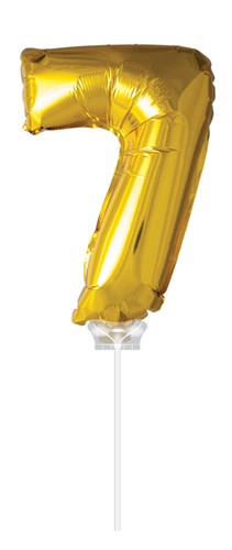 folie-ballon-cijfer-7-goud-40cm-11397-nl-G.jpg FOIL BALLOON ""7"" GOLD 40 CM - Afbeelding 1