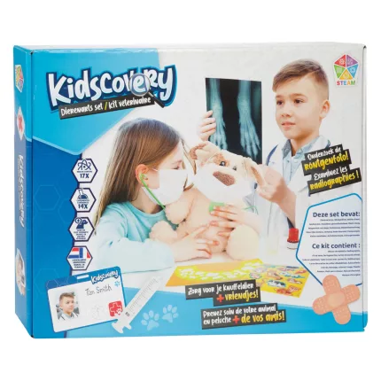 Kidscovery experiment - dierenarts set xl