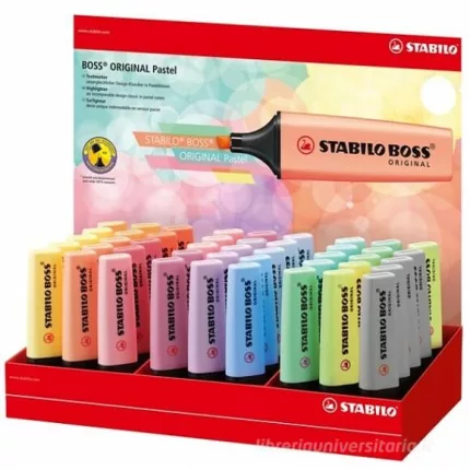 Markeerstift stabilo boss 70/45 45st pastel ass