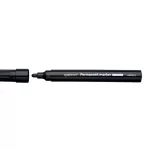 Permanent marker Quantore rond 1-1.5mm zwart