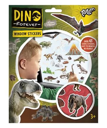 Totum dino raamstickers