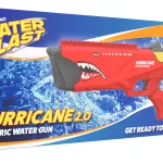 Waterblast elektrisch watergeweer hurricane 2.0. rood