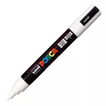 Paintmarker uni Posca PC5M medium wit