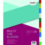 Tabbladen Multo A4 23-gaats 10-delig
