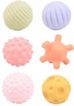 Mike & Molly Motoriek en Zintuigballen 6 stuks in doos - Afbeelding 2