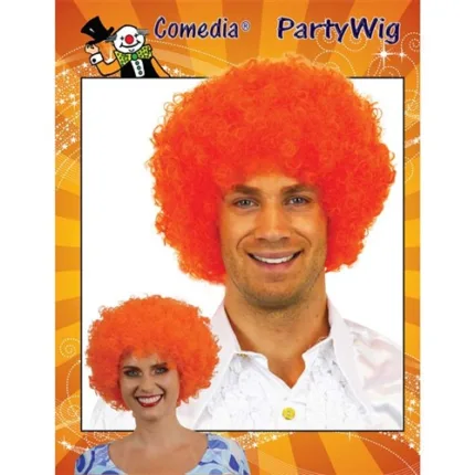 Pruik krullenbol feloranje