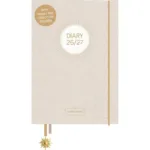 Pimpelmees A5 Schoolagenda 2026 - 2027 Luxe Warm Nude - 18 maanden