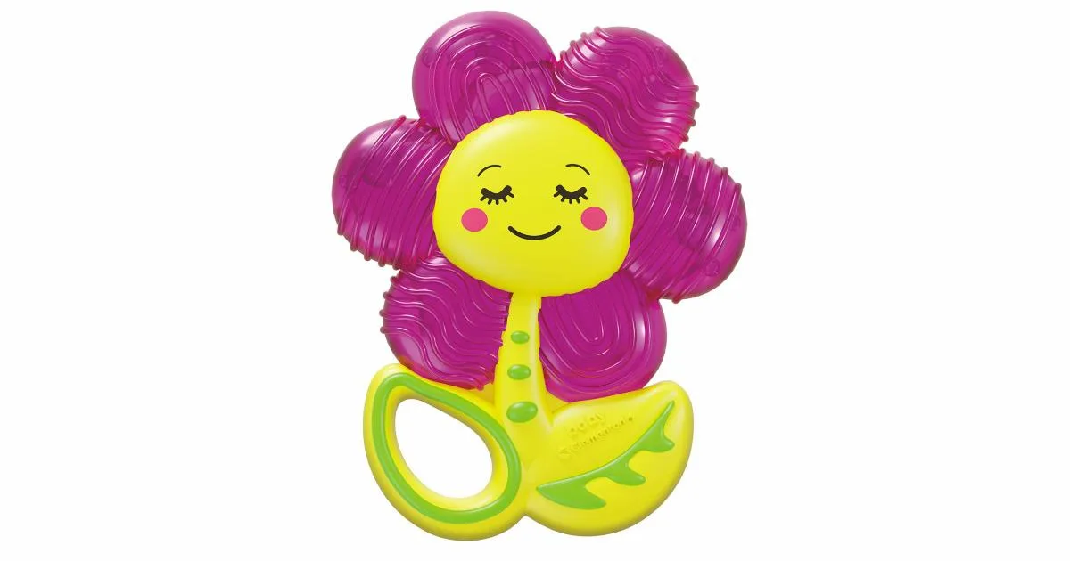 Clementoni Baby Bijtring verkoelend - Bloem | Piccle productafbeelding